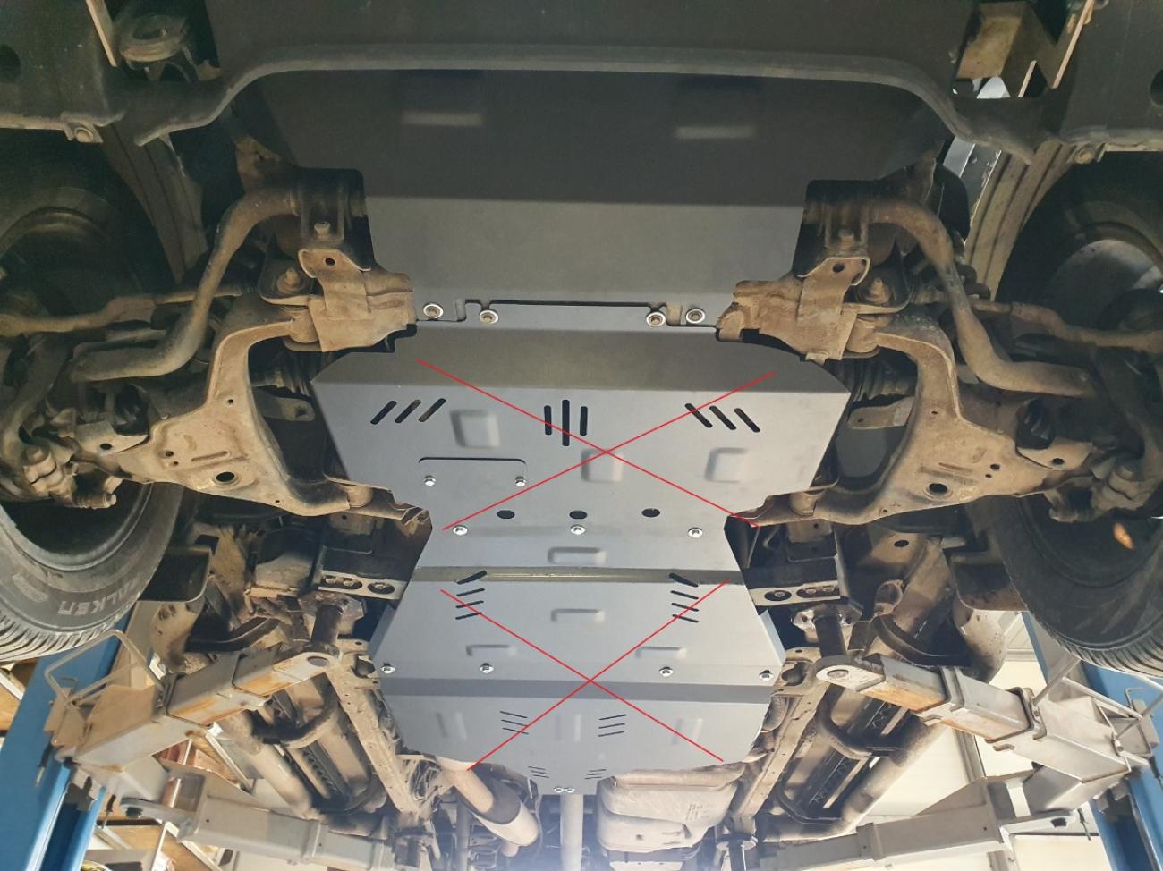 Cooler skid plate Mercedes X-Class - 5