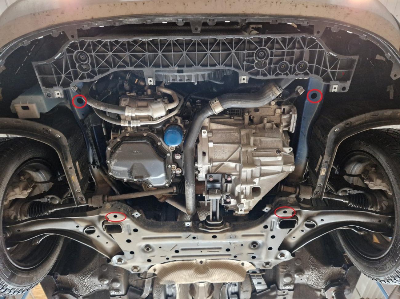 Engine skid plate Hyundai Bayon - 3
