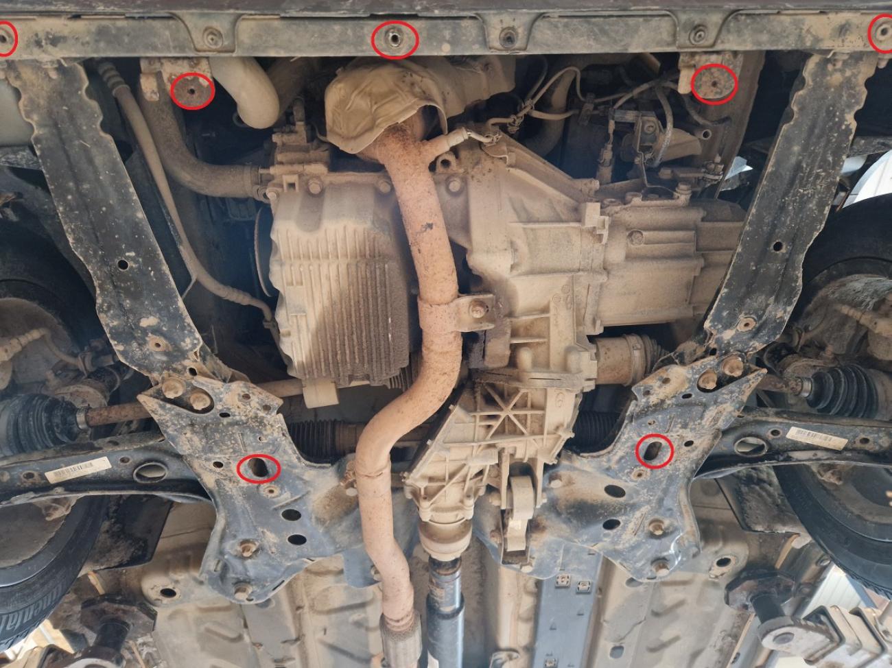 Engine skid plate Fiat Panda 4x4 - 3