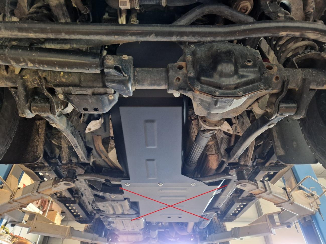 Engine skid plate Jeep Wrangler - JL - 11