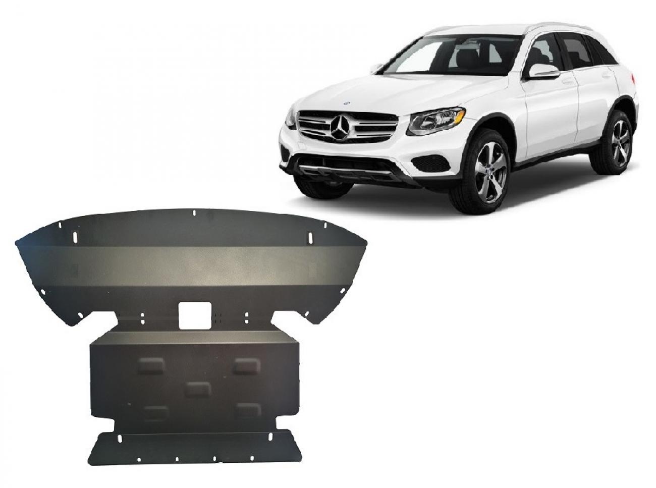 Engine skid plate Mercedes GLC X253