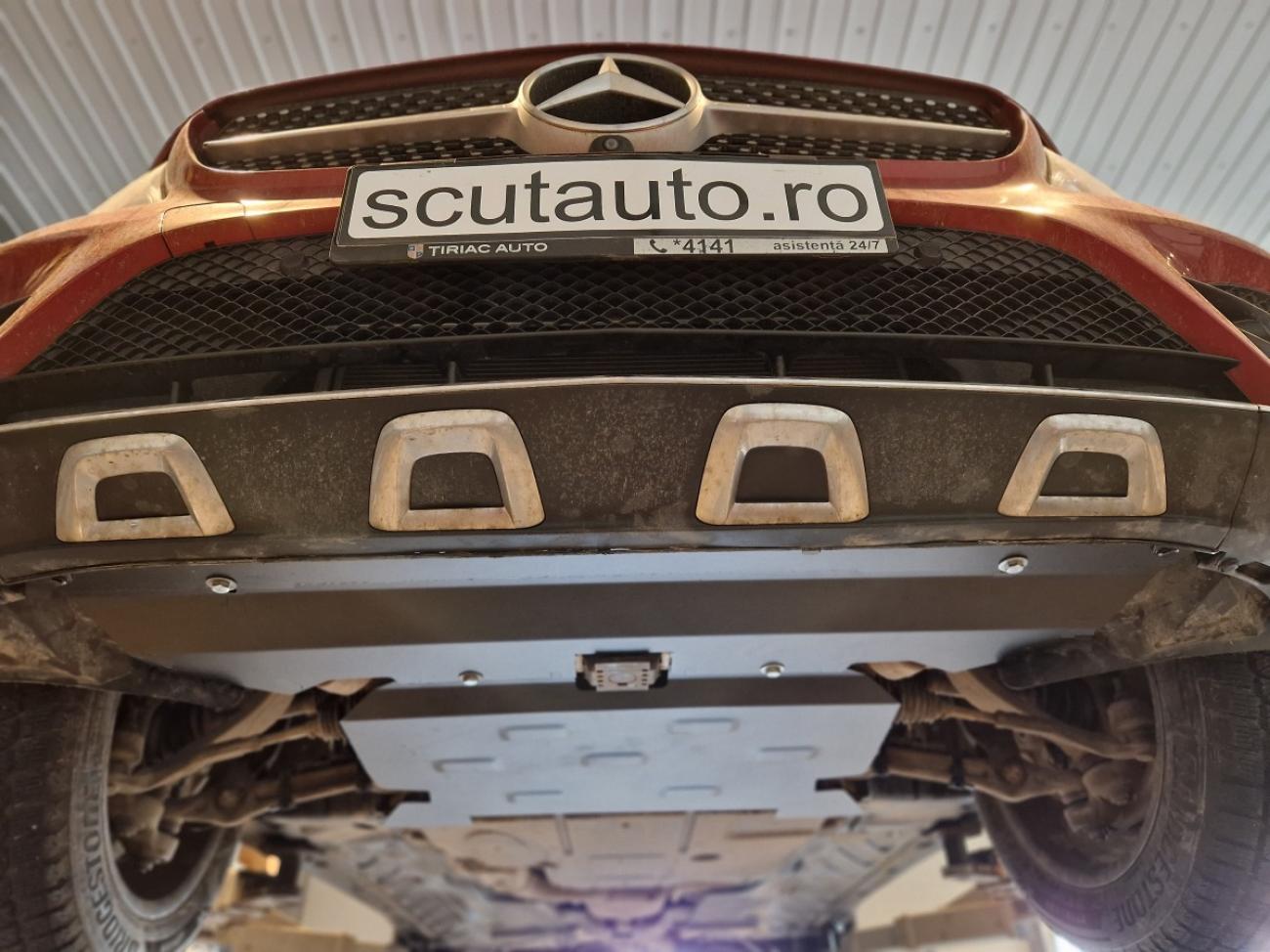 Engine skid plate Mercedes GLC X253 - 11