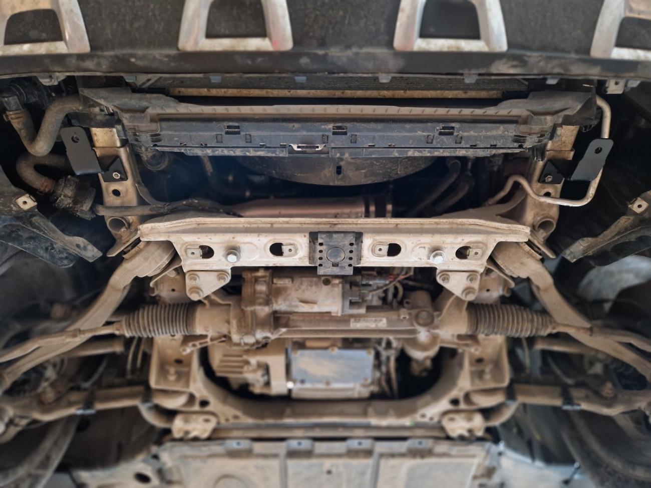 Engine skid plate Mercedes GLC Coupe X253 - 4