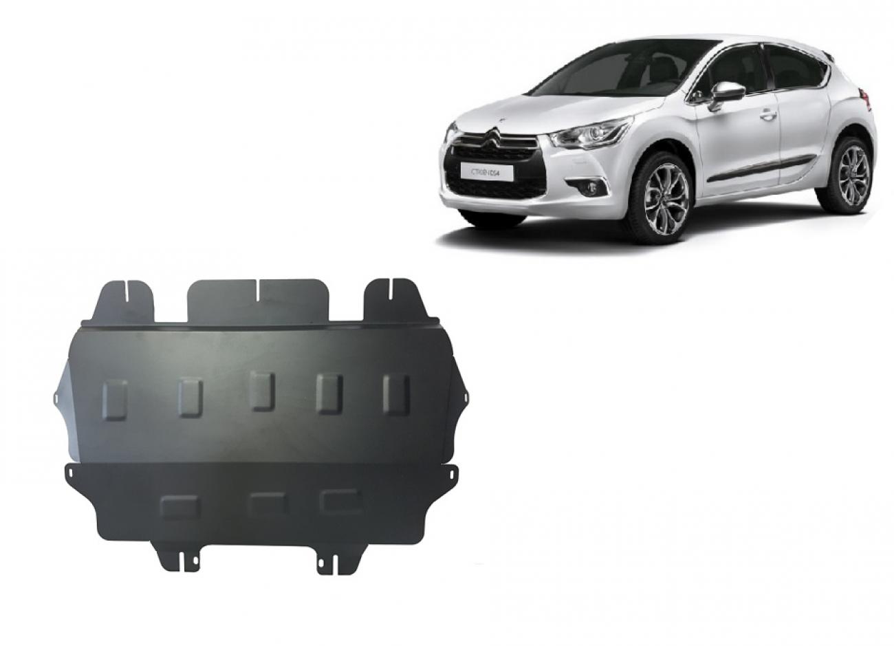 Engine skid plate Citroen DS4