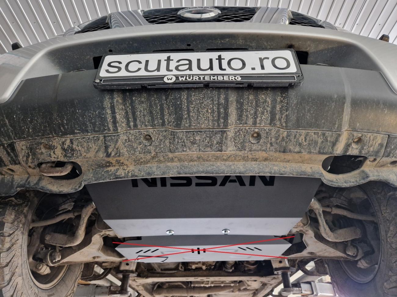 Cooler skid plate Nissan Pathfinder - 7