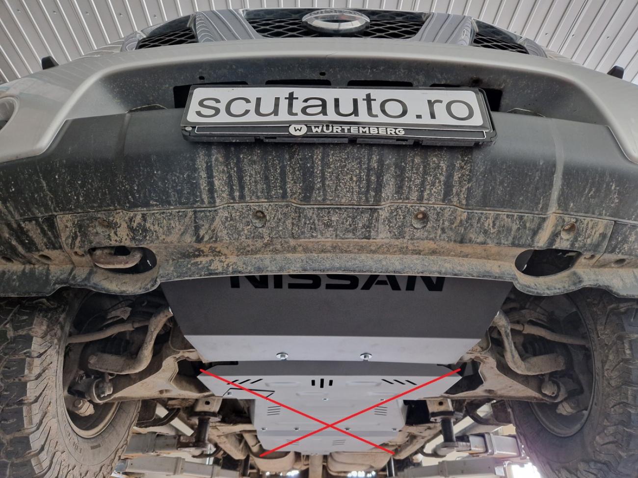 Cooler skid plate Nissan Pathfinder - 5
