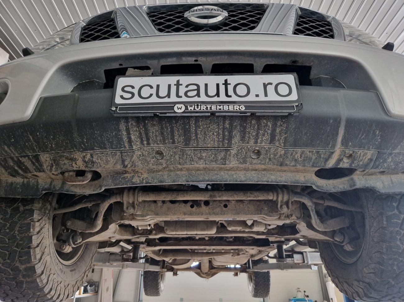 Gearbox and differential skid plate for Nissan Pathfinder - 4