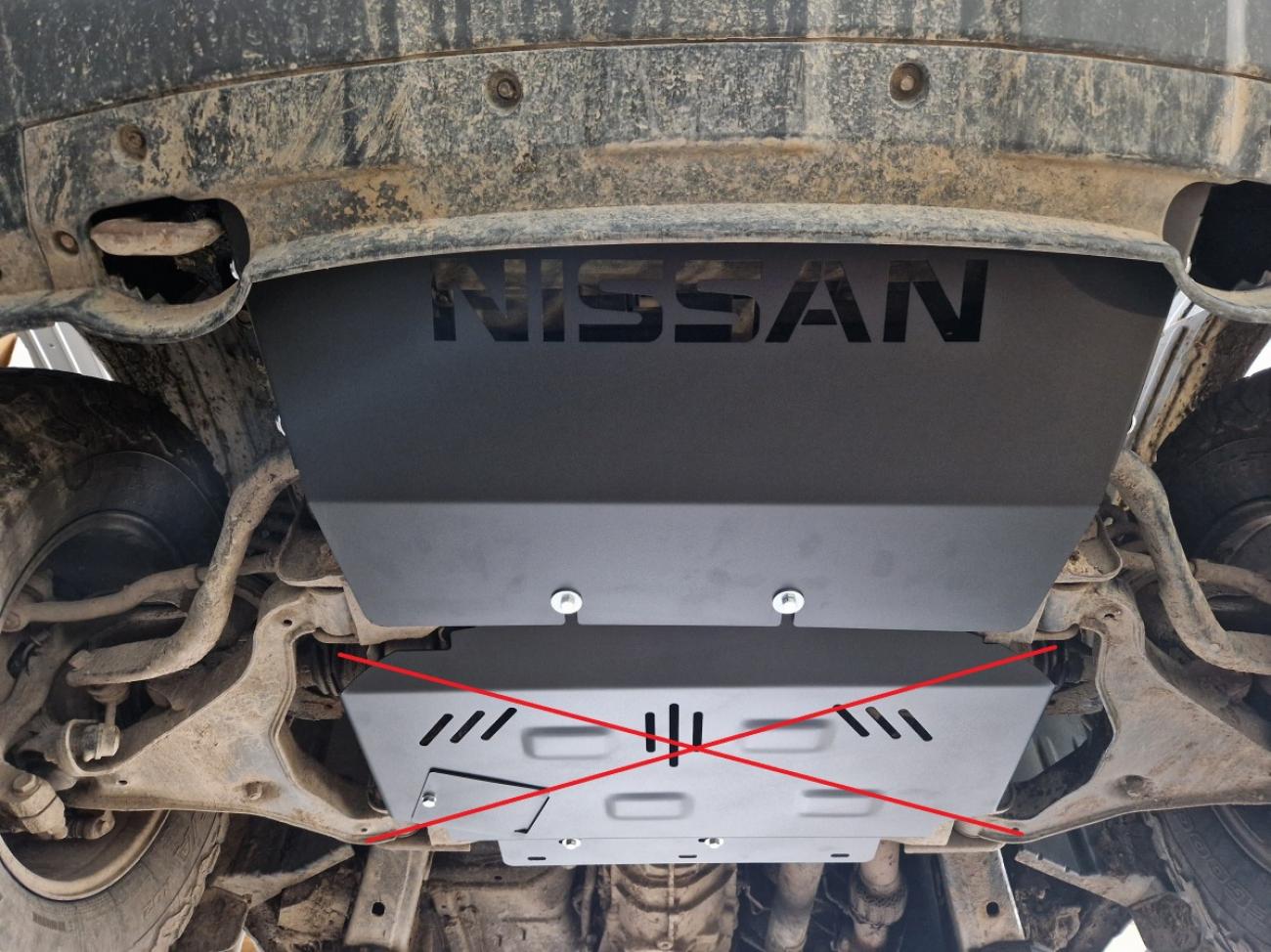 Cooler skid plate Nissan Navara - 6