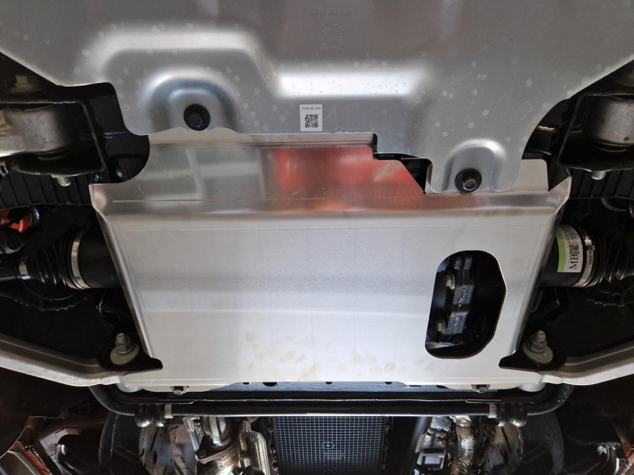 Engine and front differential skid plate Ford Ranger Raptor - Aluminium - 7