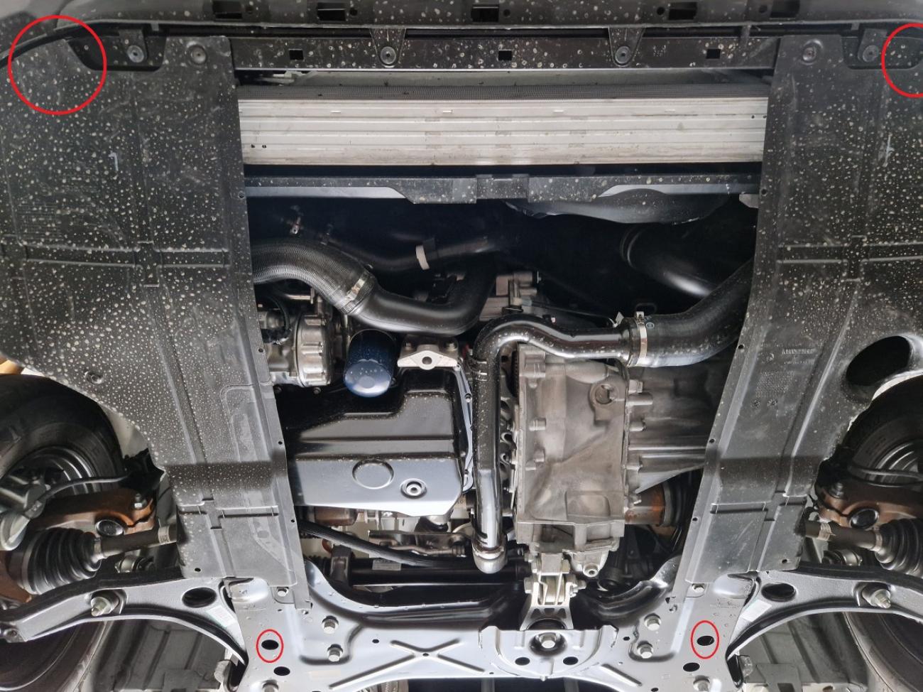 Engine skid plate Peugeot Boxer - 1