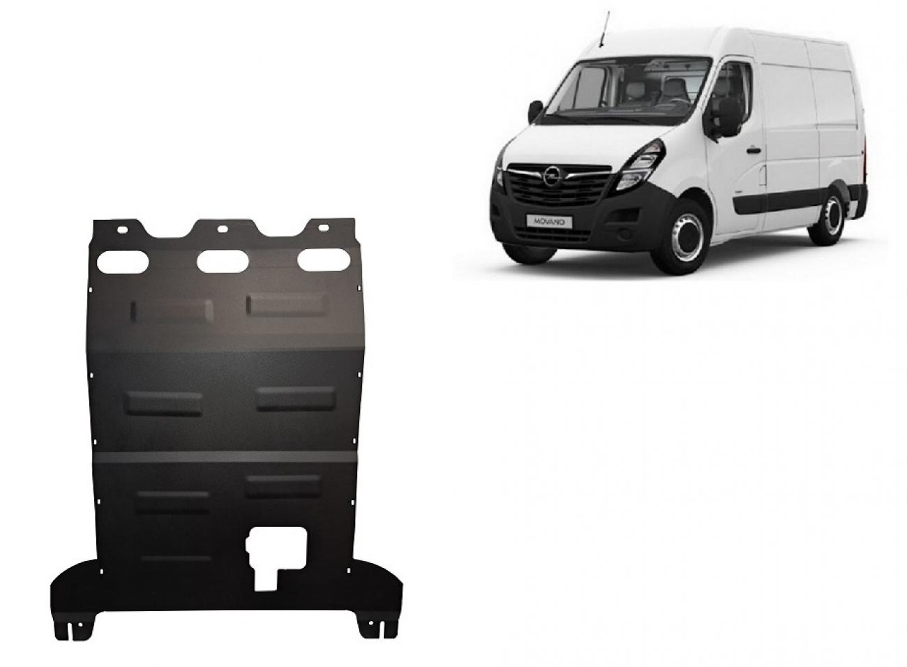Engine skid plate Opel Movano