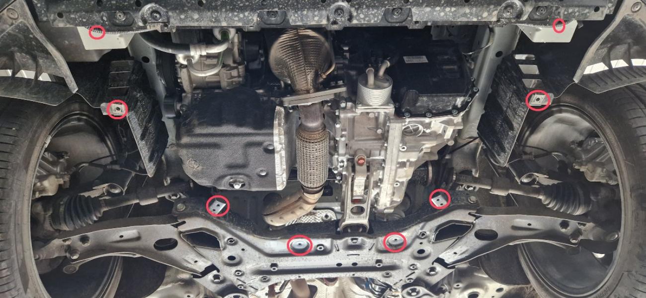 Engine skid plate Ssangyong Torres - 10