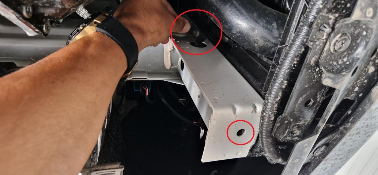 Engine skid plate Ssangyong Torres - 9