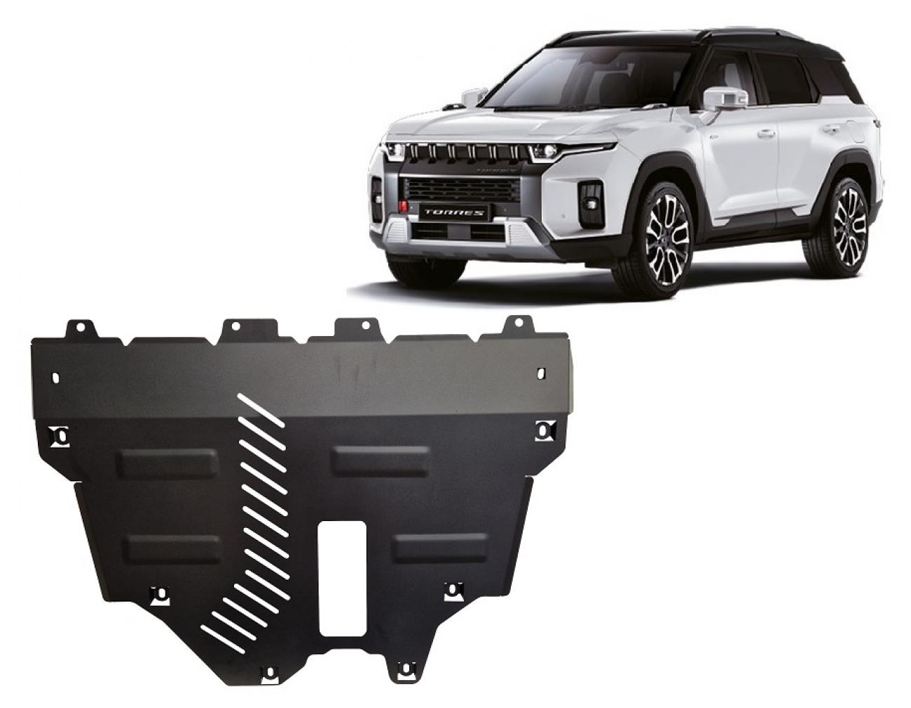 Engine skid plate Ssangyong Torres