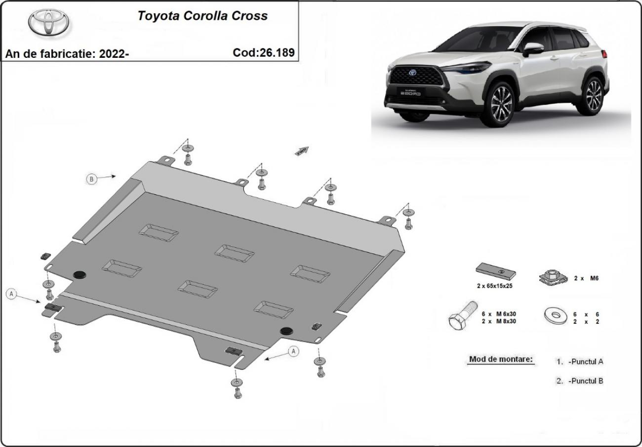 Engine skid plate Toyota Corolla Cross - 2