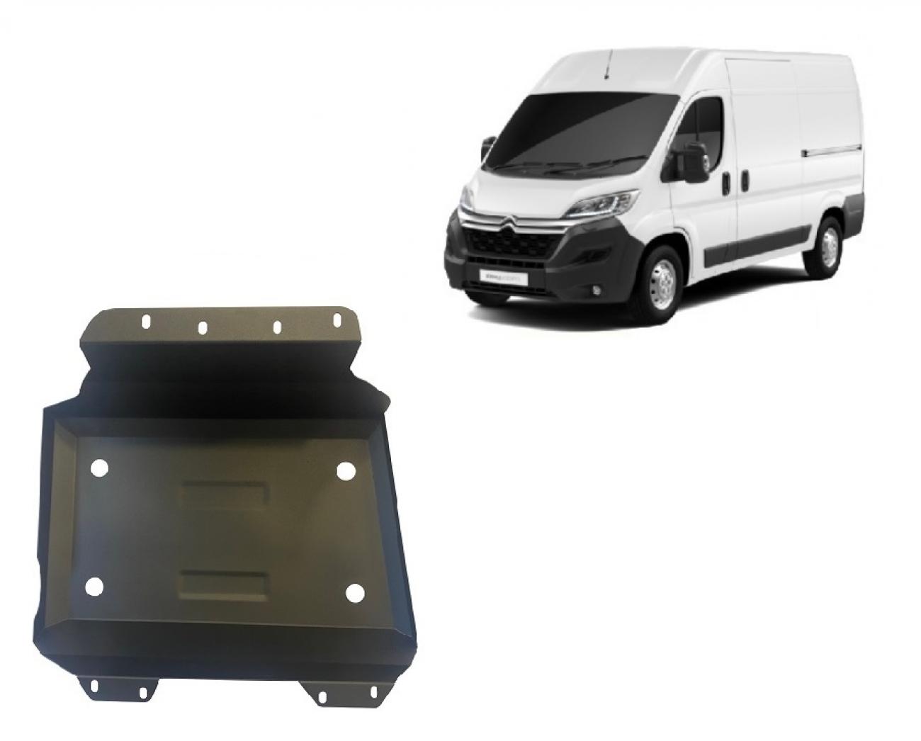 Fuel tank skid plate Citroen Jumper