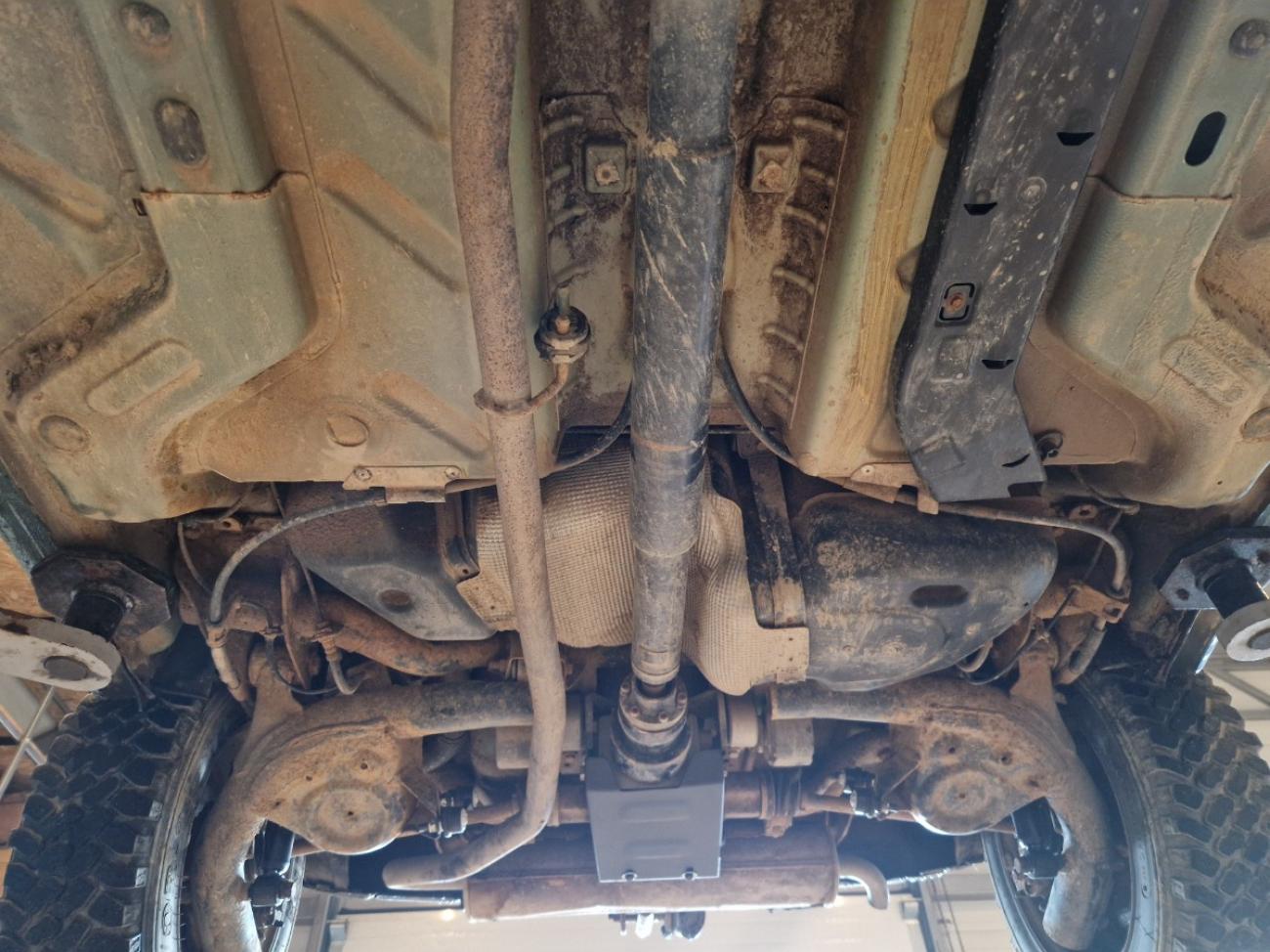 Rear differential skid plate Fiat Panda 4x4 - 8