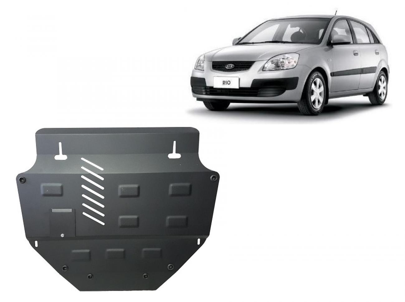 Engine skid plate Kia Rio 2