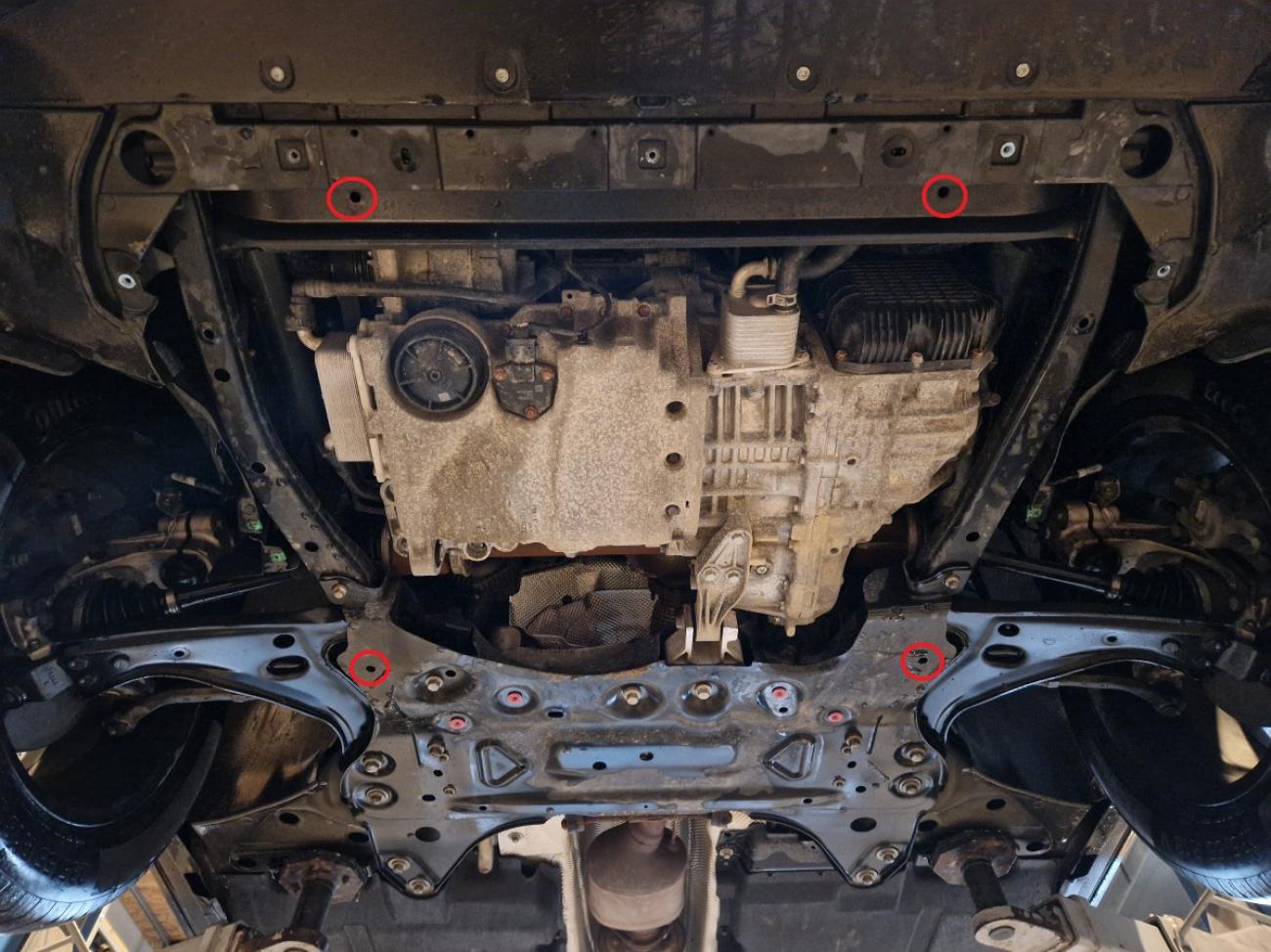 Engine skid plate Volvo C40 - 3