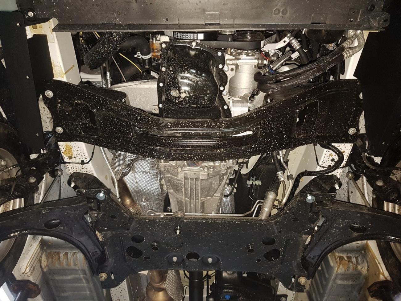 Engine and gearbox skid plate Ford Transit Custom - 5