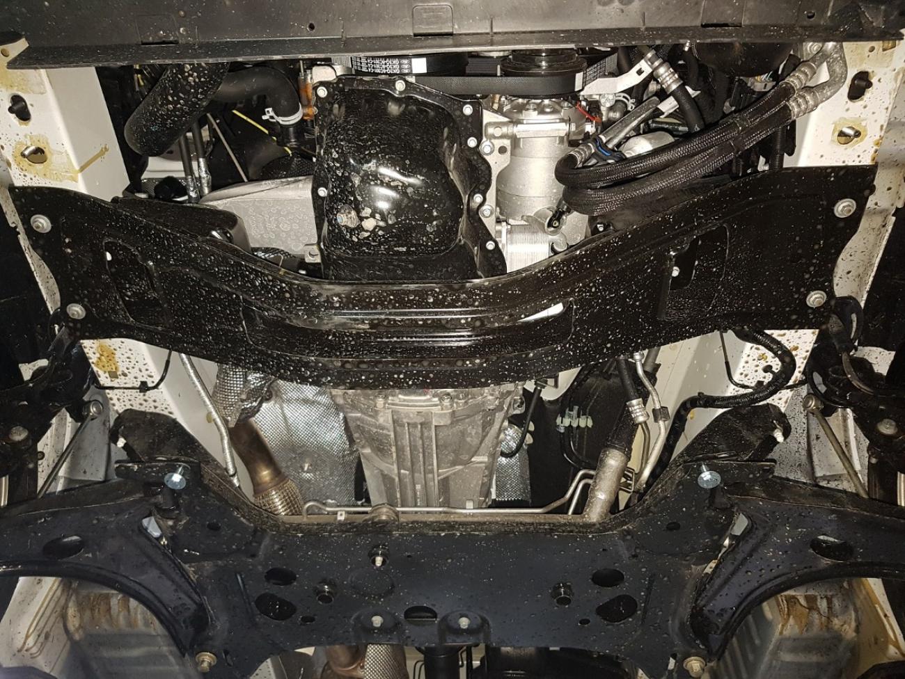 Engine and gearbox skid plate Ford Transit Custom - 4
