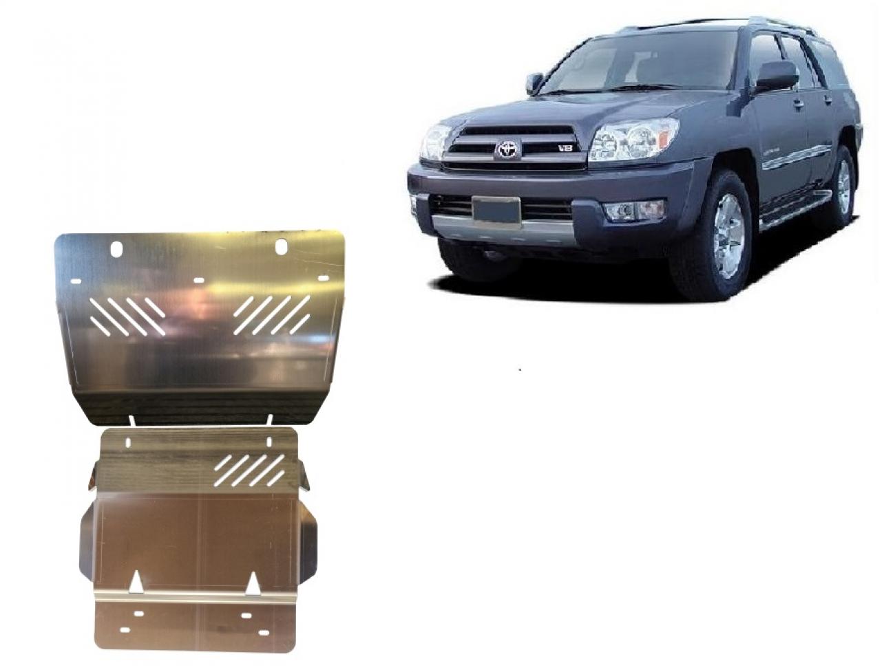 Aluminum engine skid plate Toyota 4Runner
