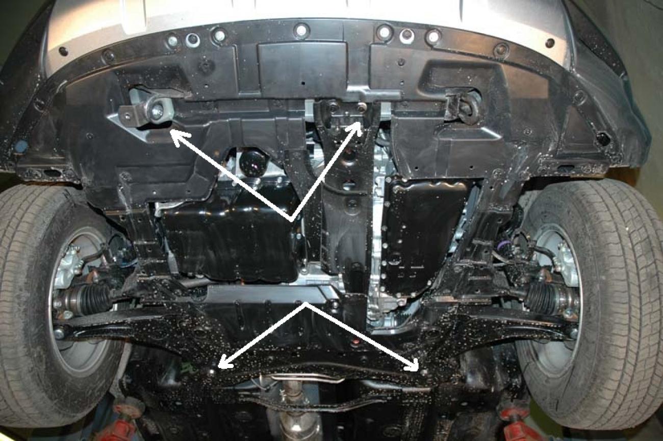 Engine skid plate Citroen C - Crosser - 5
