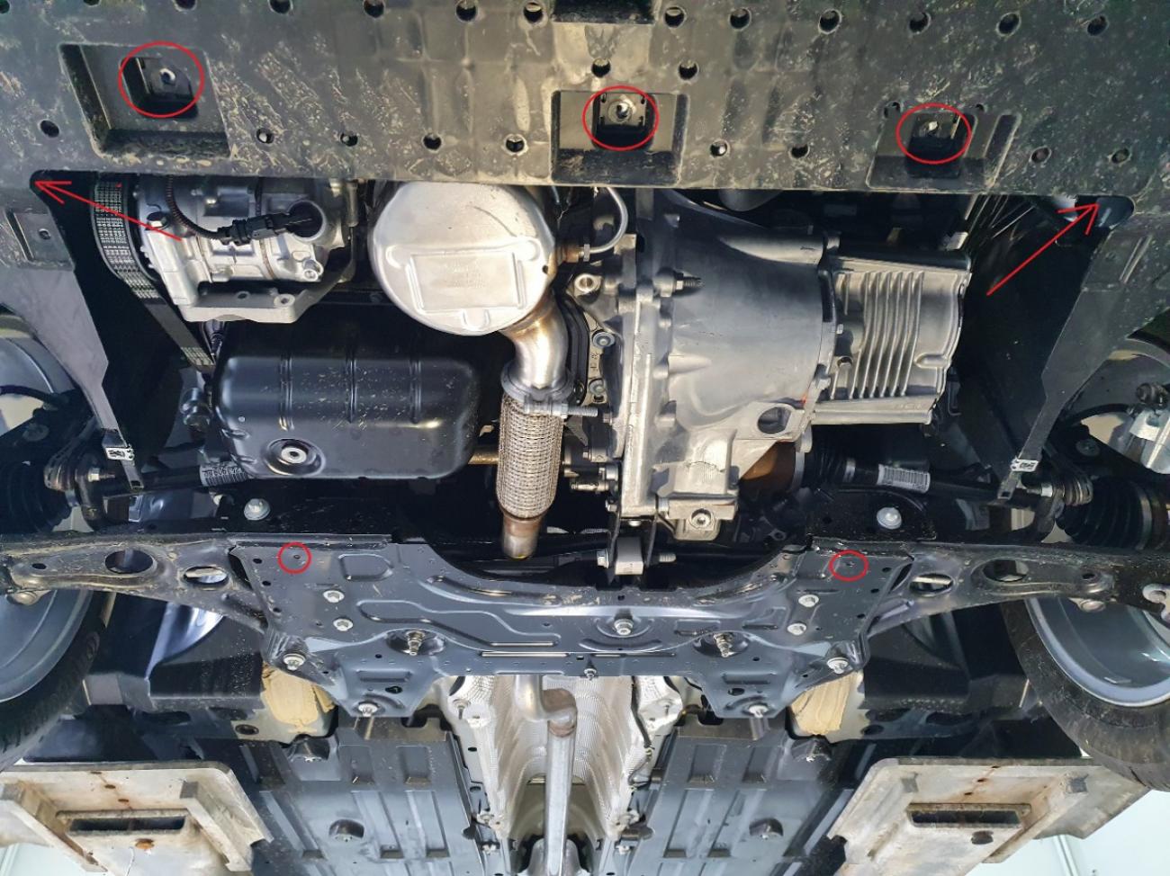 Engine skid plate Opel Mokka - 3