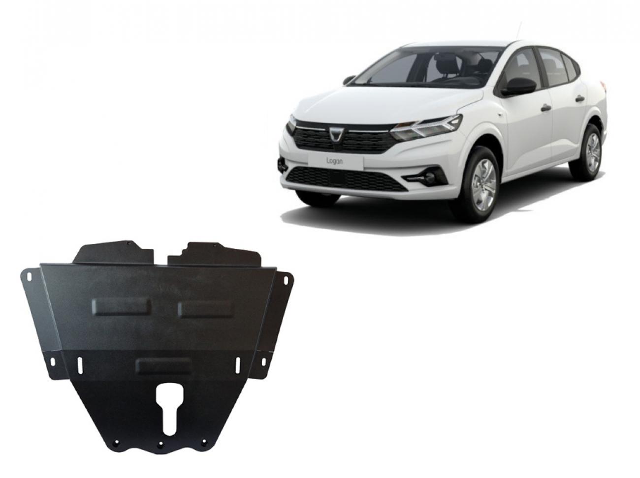 Engine skid plate Dacia Logan
