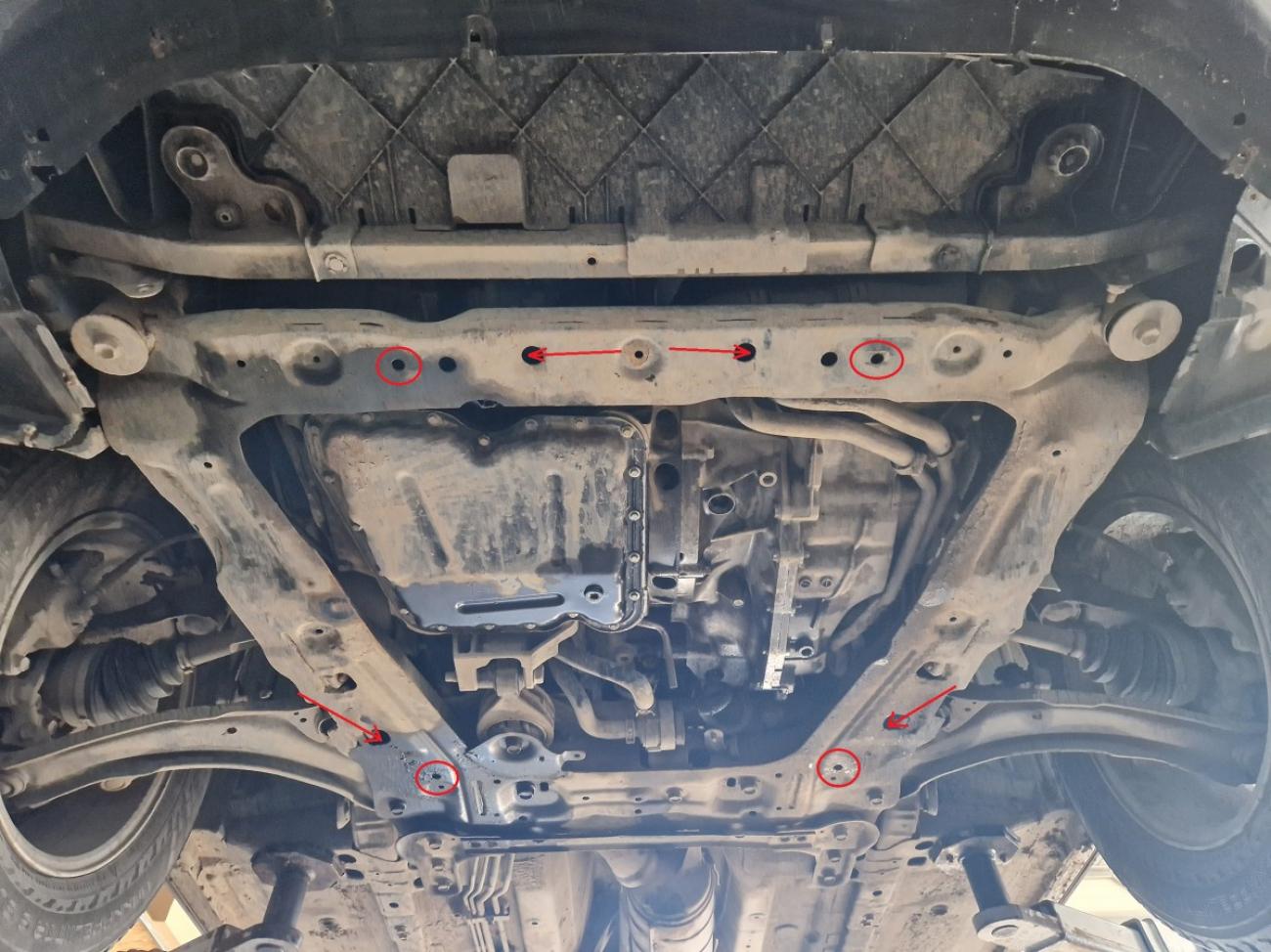 Engine skid plate Nissan Qashqai - 10
