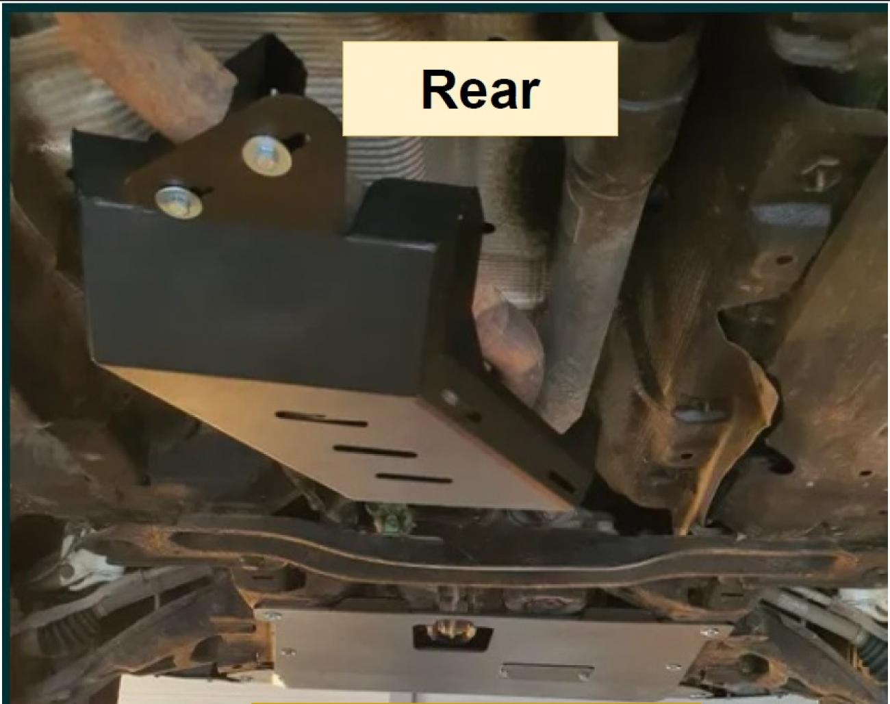 EGR skid plate Dacia Duster - 8