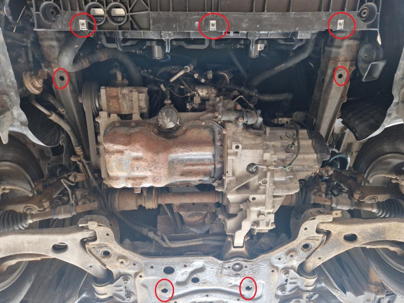 Engine skid plate Mazda 3 - 3