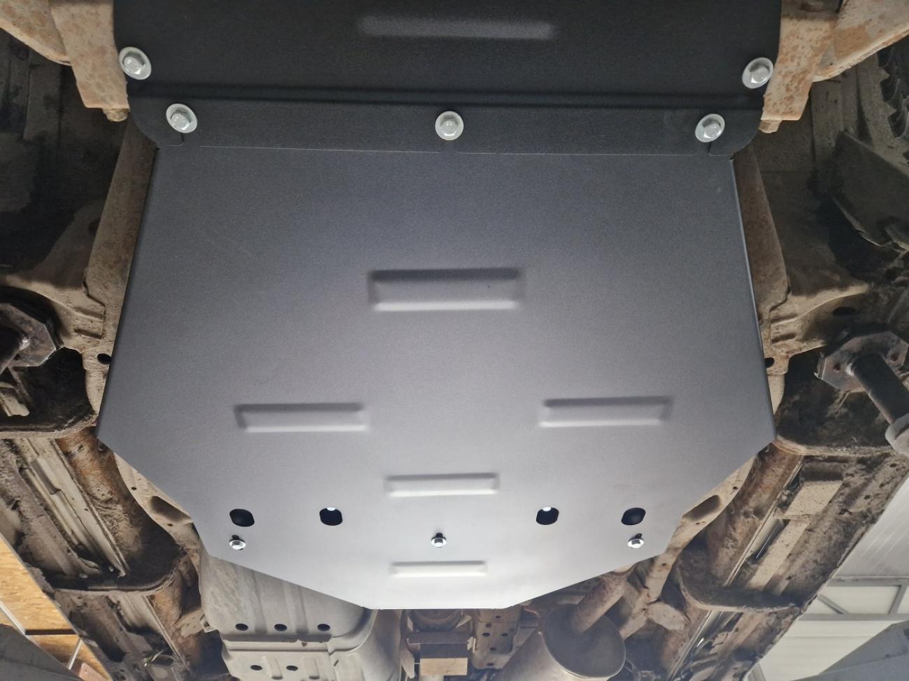 Gearbox skid plate for Mitsubishi Pajero 3 (V60, V70) Vers. 2.0 - 5