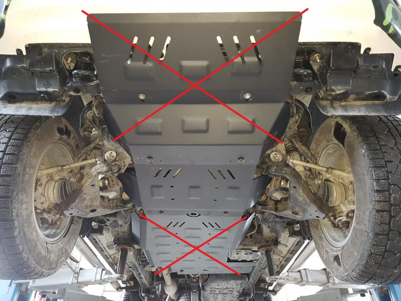 Engine skid plate metalic Toyota Hilux Invincible - 4