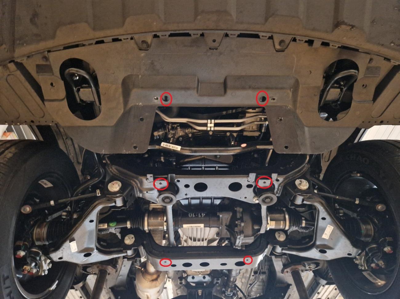 Engine skid plate Evo Cross 4 - 3