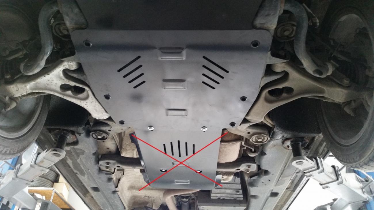 Engine skid plate Audi Q7 - 6