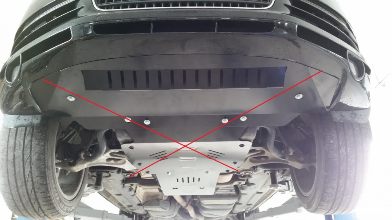 Gearbox skid plate for Audi Q7 - 4