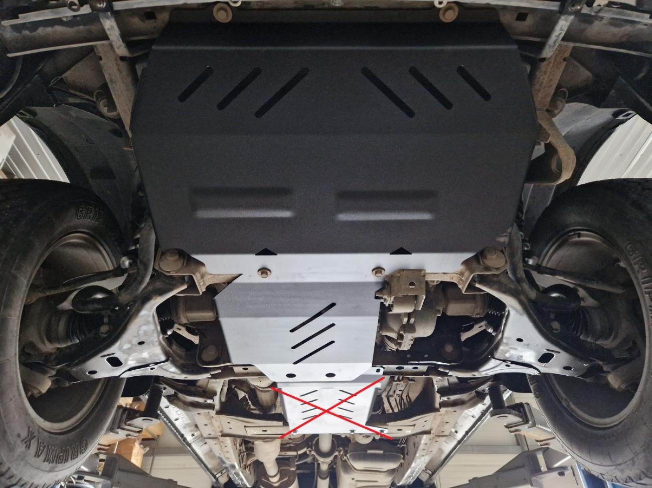 Engine skid plate Ford Ranger - 5