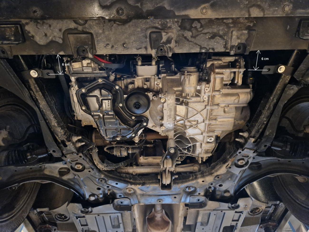 Engine skid plate Renault Captur - 4