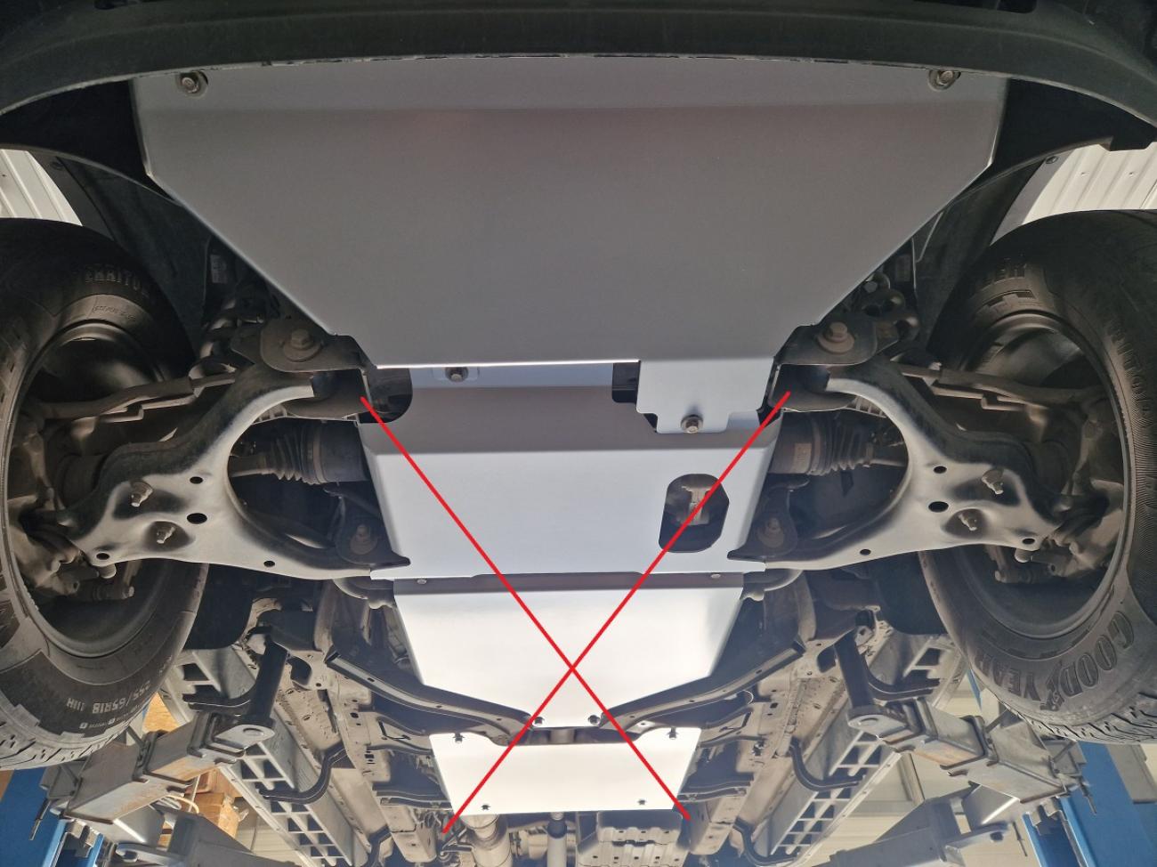 Cooler skid plate Ford Ranger - 5