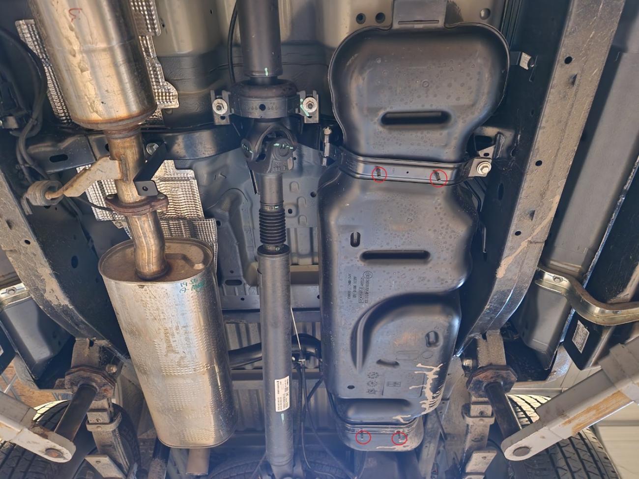 Fuel tank skid plate Ford Ranger - 4