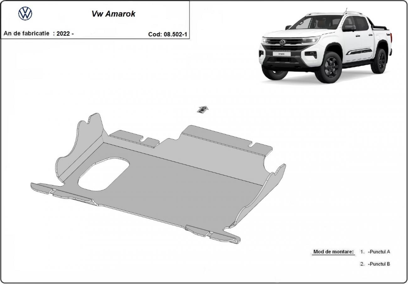 Engine skid plate Volkswagen Amarok - 2