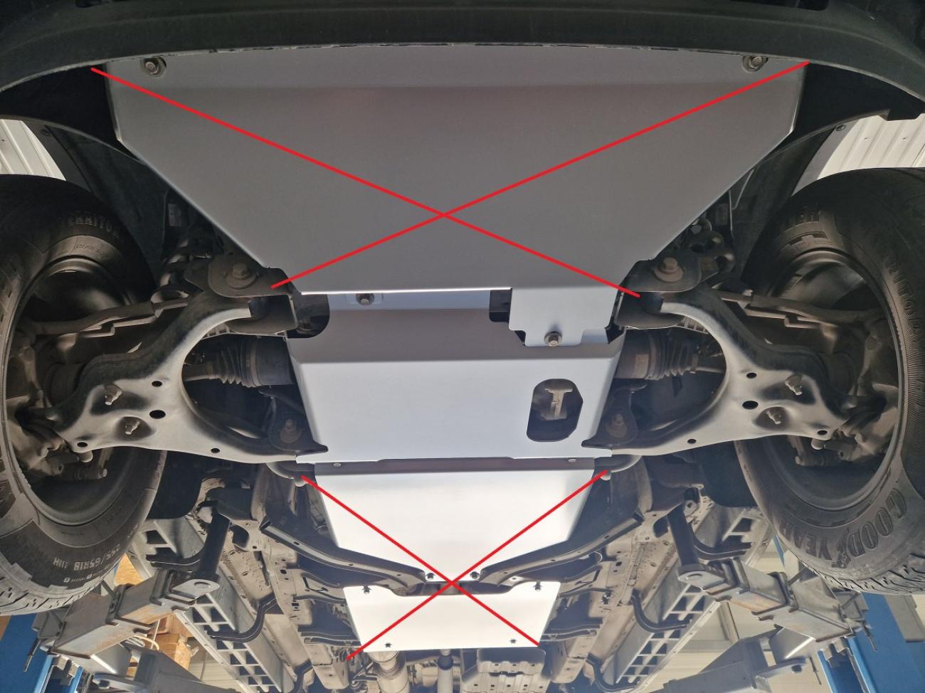 Engine skid plate Volkswagen Amarok - 5