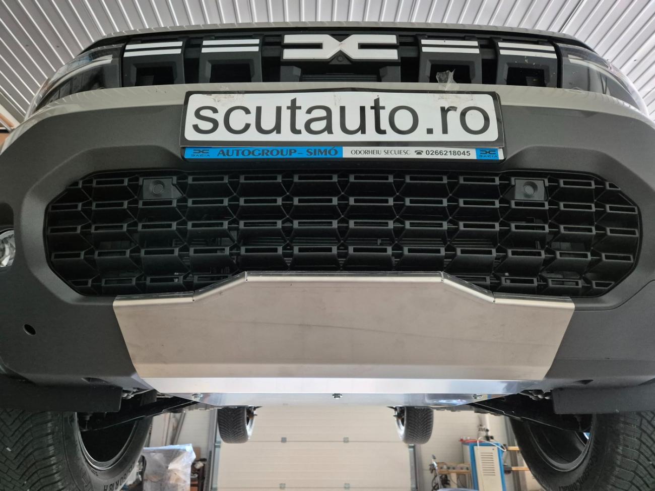 Aluminum engine skid plate Dacia Duster - 4x4 - 8