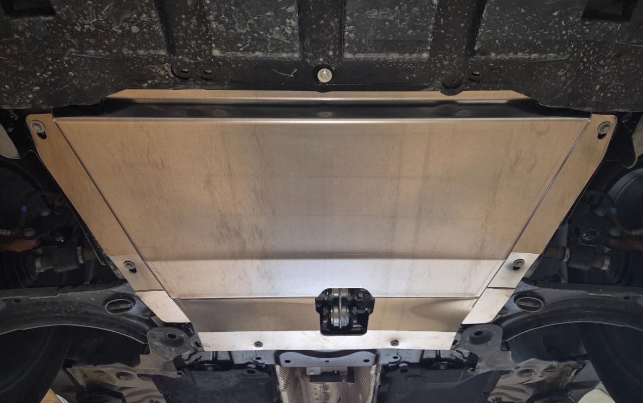 Aluminum engine skid plate Dacia Duster - 4