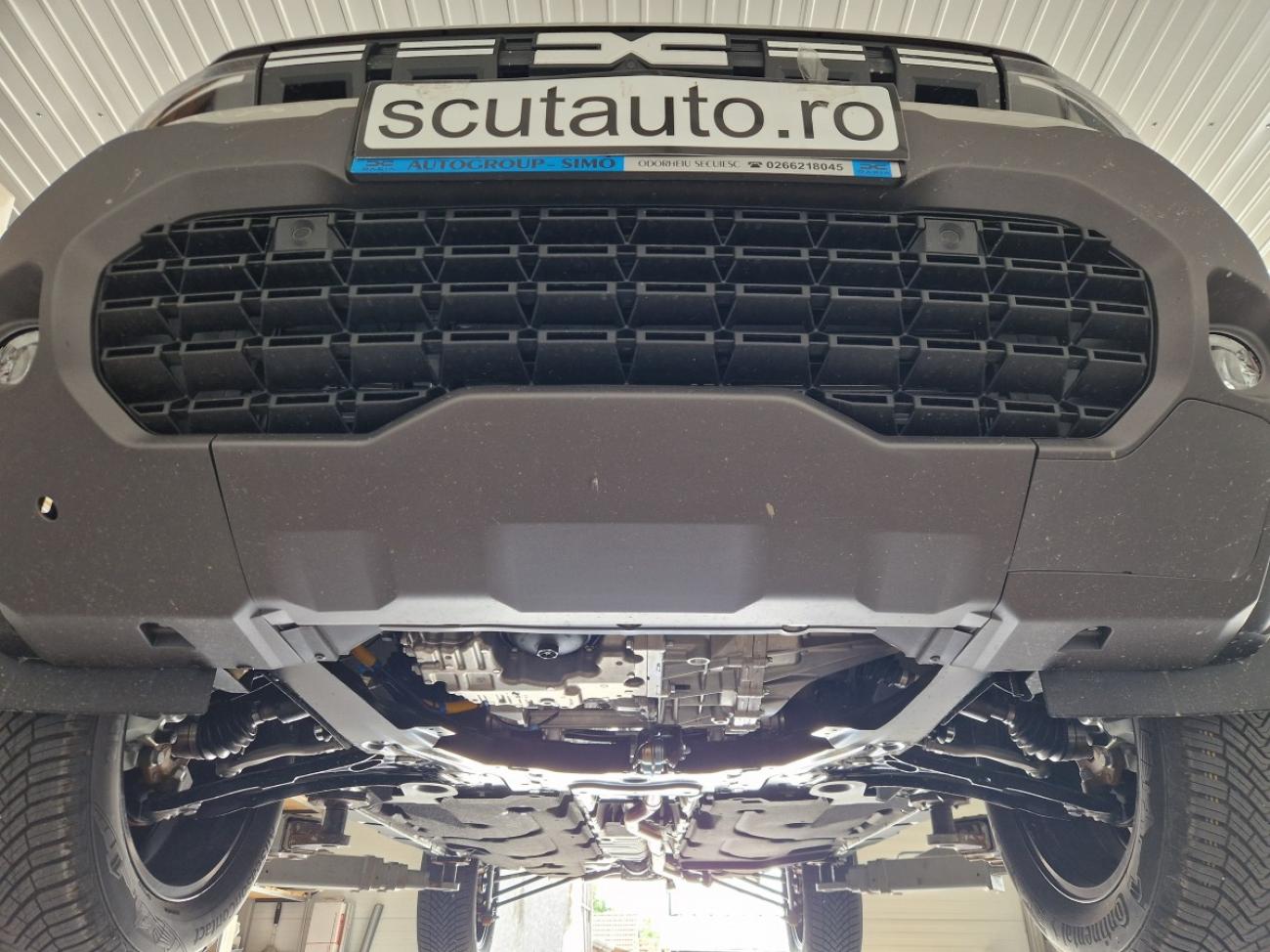 Aluminum engine skid plate Dacia Duster - 5