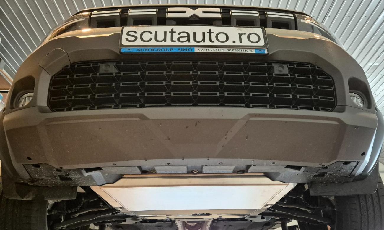 Aluminum engine skid plate Dacia Duster - 6