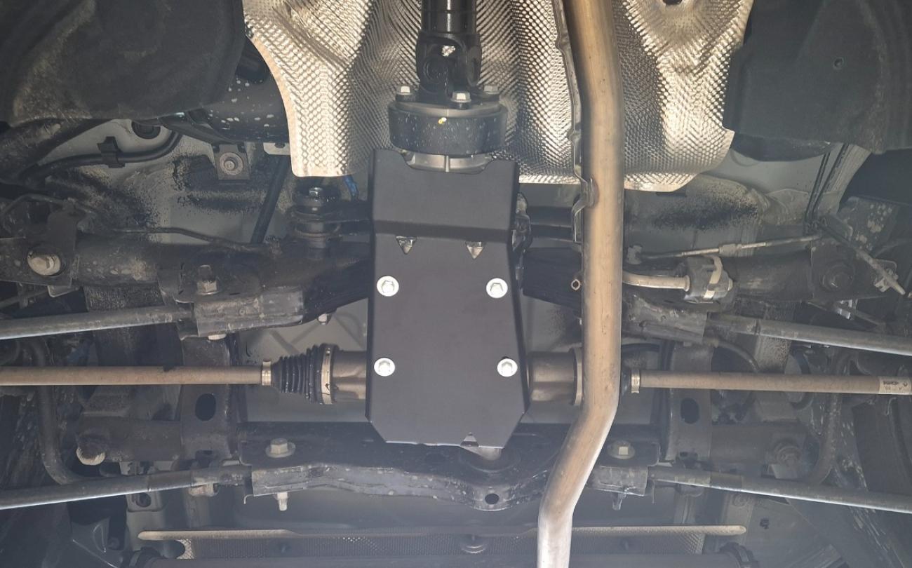 Rear differential skid plate Dacia Duster 4x4 - 5