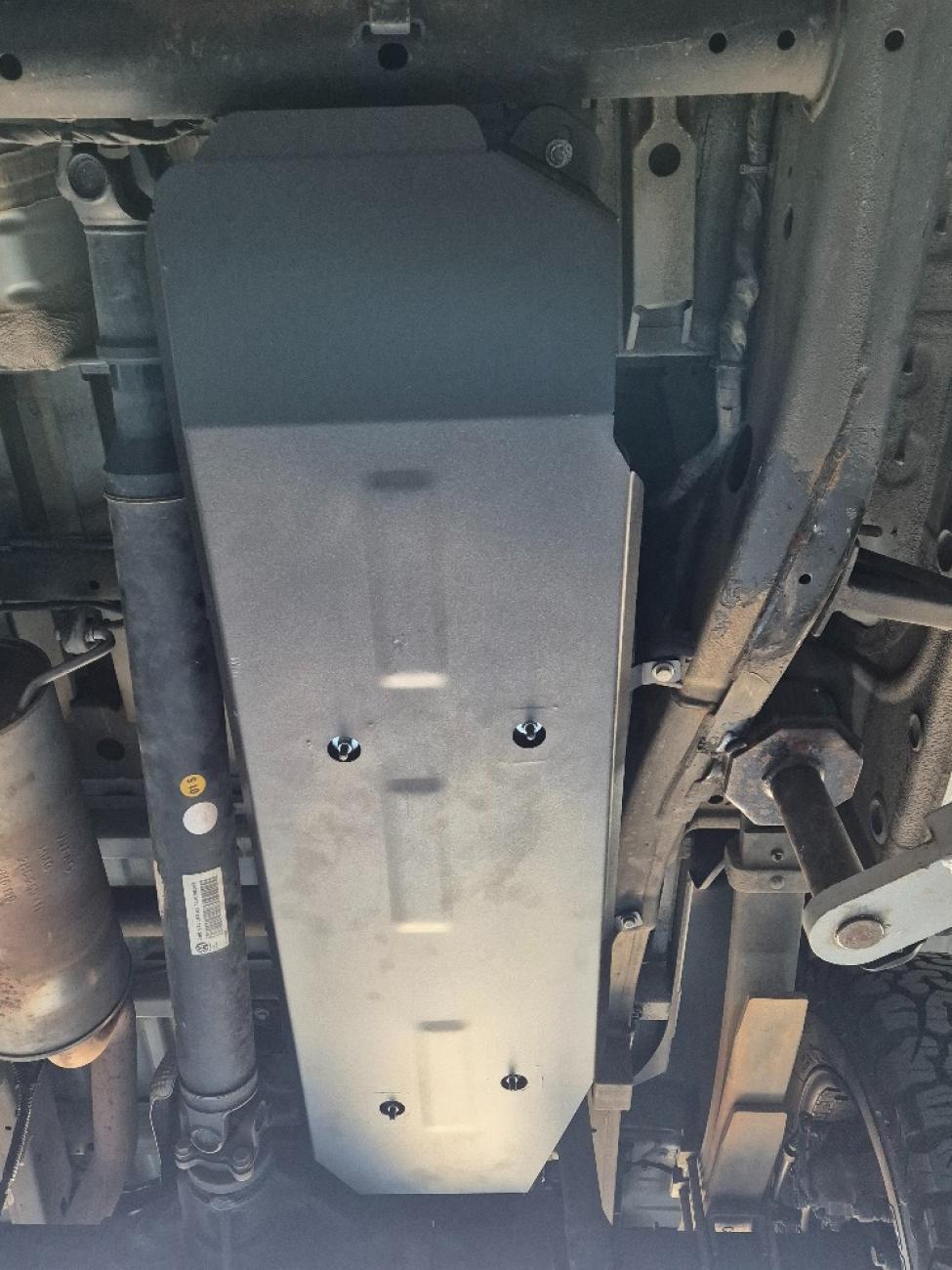 Fuel tank skid plate Volkswagen Amarok - for the variant without plastic skid plate - 4