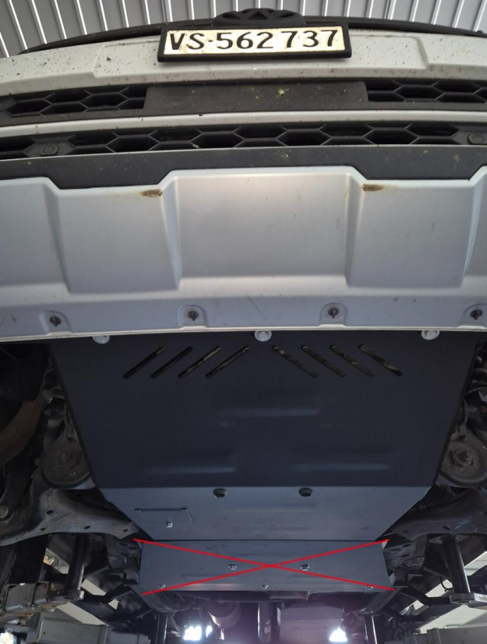 Engine skid plate Volkswagen Amarok - 10